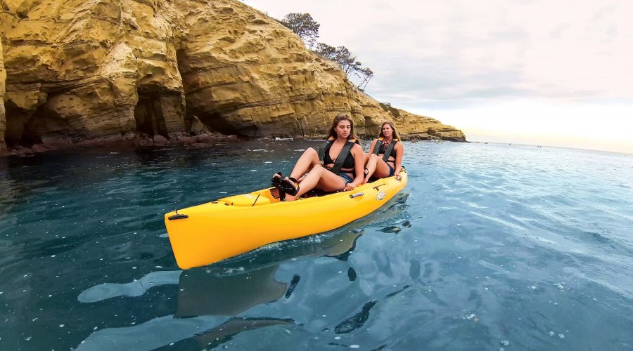 kayak boat ride